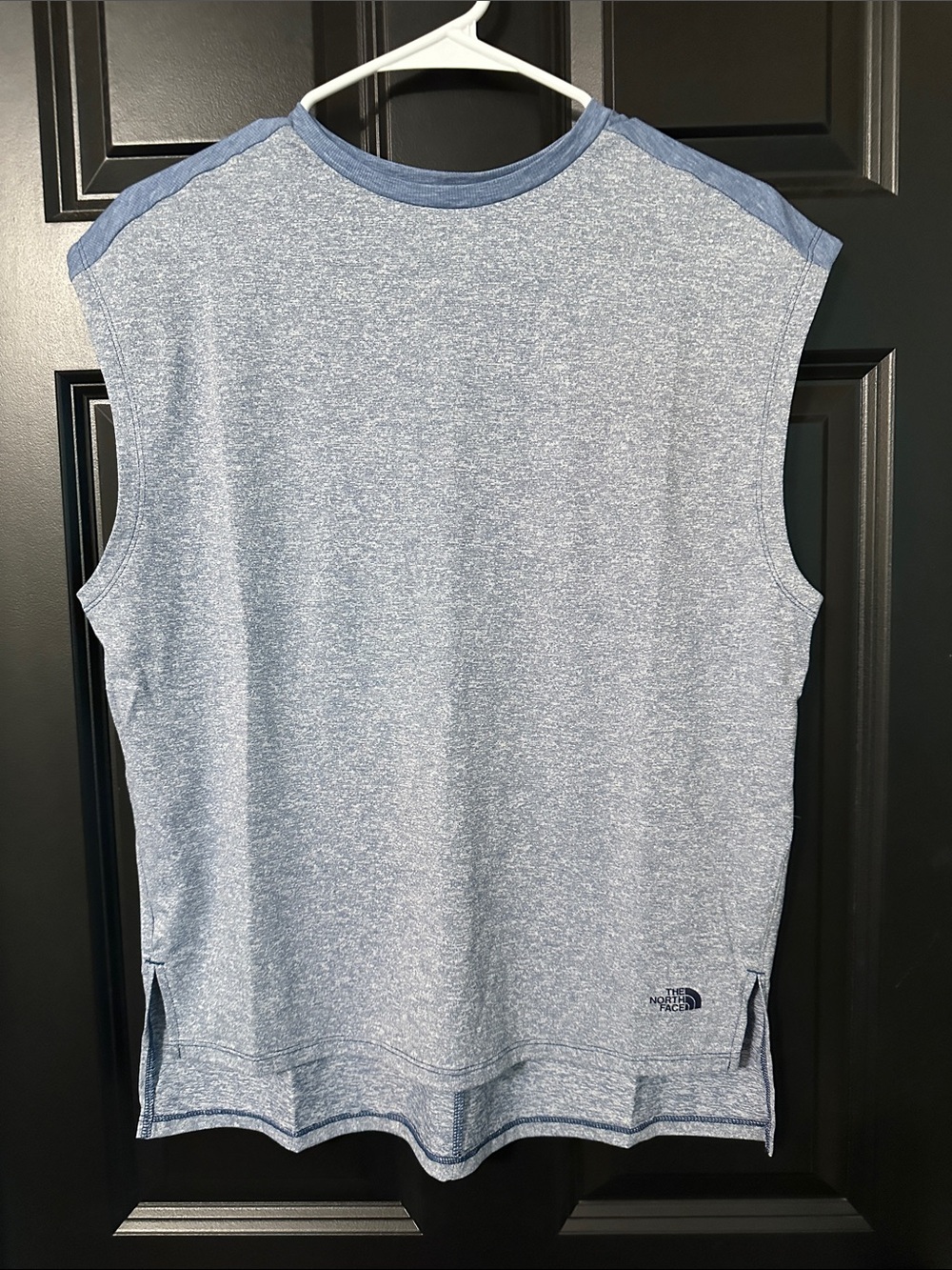 The North Face Light Heather Blue Sleeveless Top